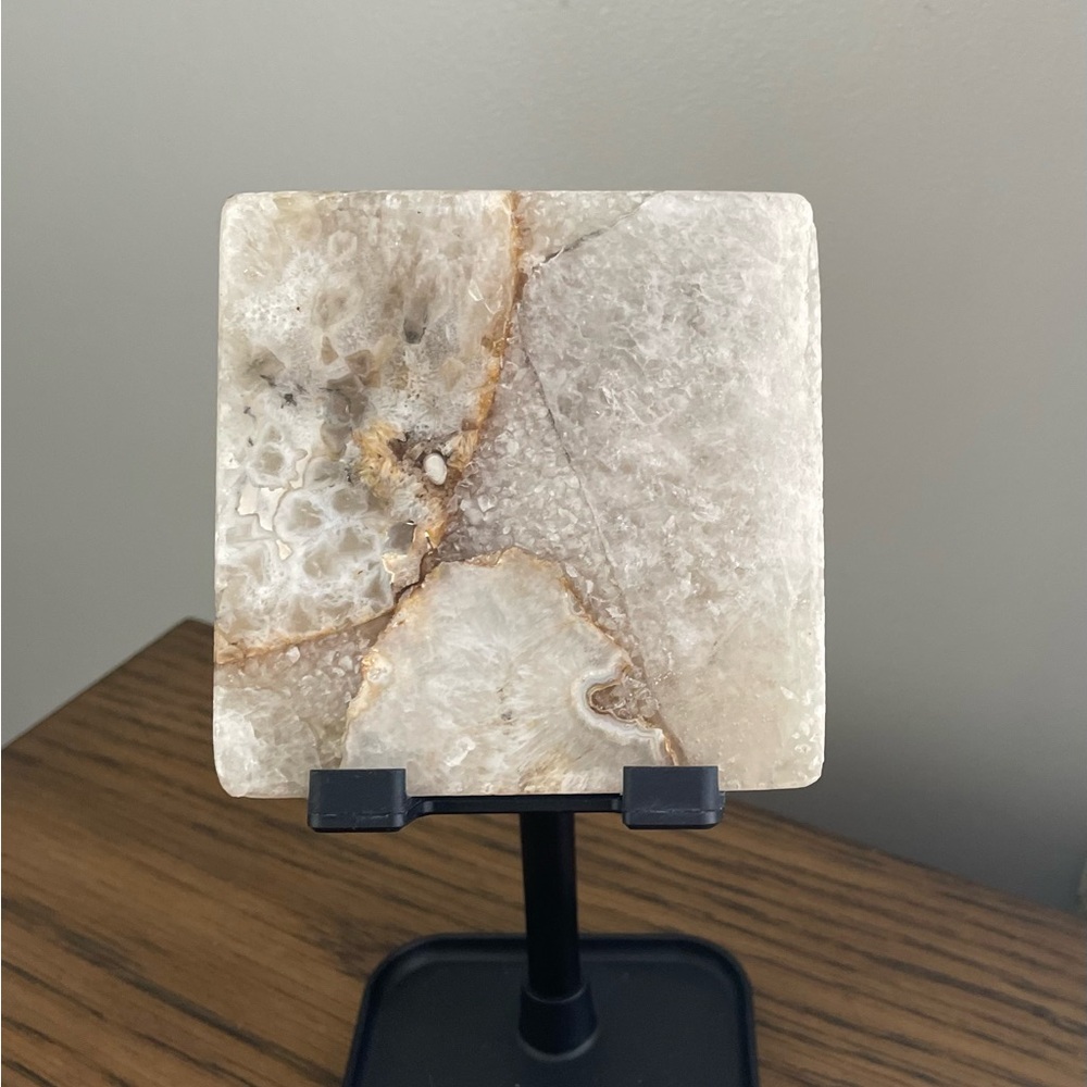 Anthropologie agate coasters